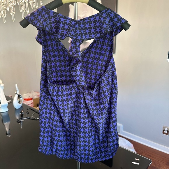 Purple Star Patterned Dress - Picture 2 of 3